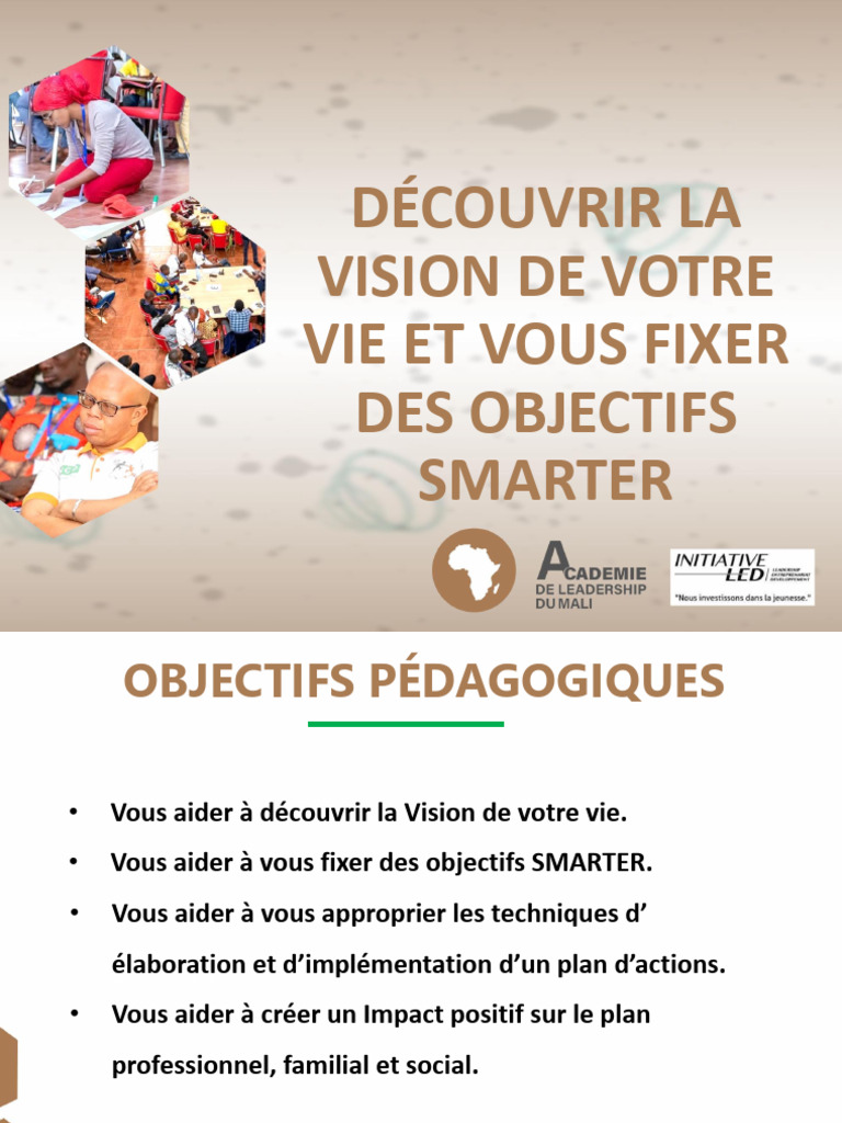 Vision de Vie et Objectifs SMARTER | PDF