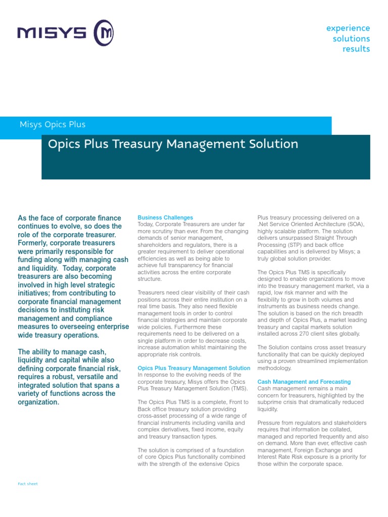 3632 US Opics Plus TMS Final | PDF | Risk Management | Software As A ...