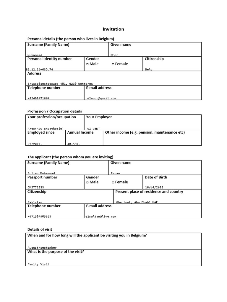 Invitation Template | PDF | Social Institutions | Marriage
