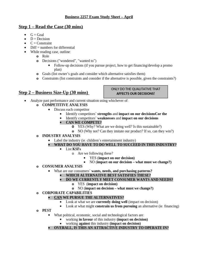 Business 2257 Exam Study Guide | PDF | Equity (Finance) | Expense