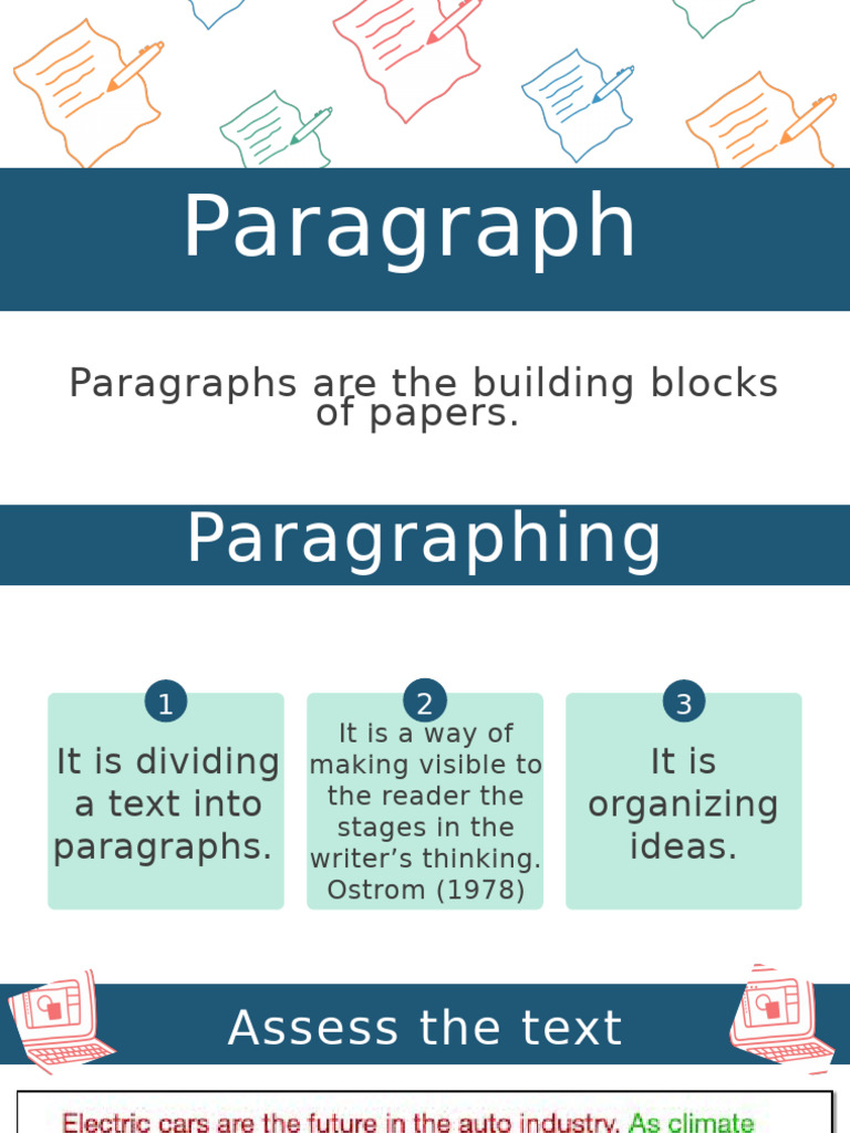 115 Paragraph-Structure | PDF | Language Mechanics | Linguistics