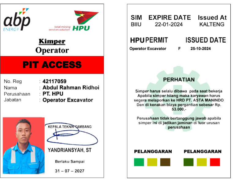 Simper Hpu Abdul R - 024347 | PDF