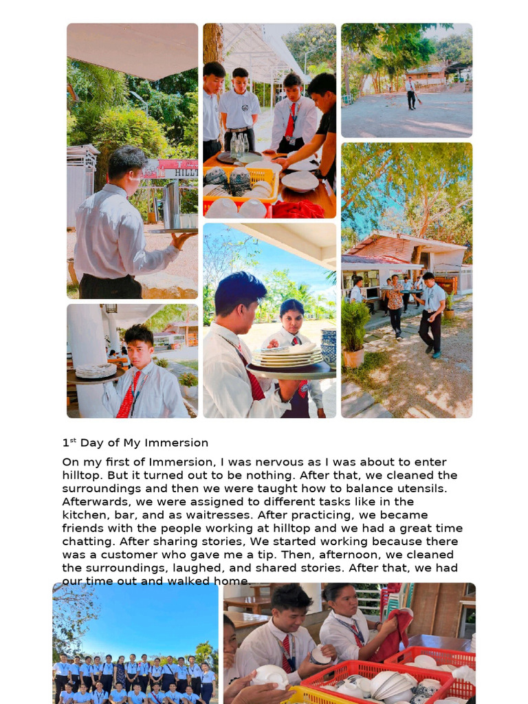 1st Day Of My Immersion Pdf