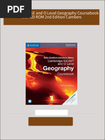 Download Complete Cambridge IGCSE and O Level Geography Coursebook with CD ROM 2nd Edition Cambers PDF for All Chapters