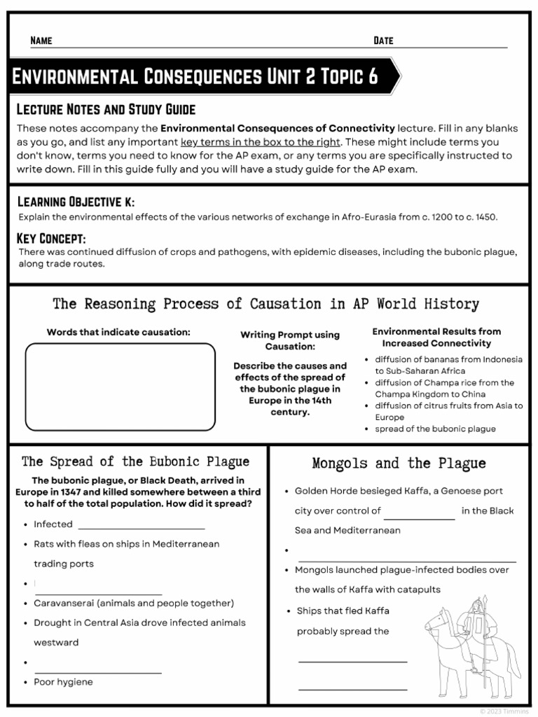 2.6 Guided Notes for Students | PDF