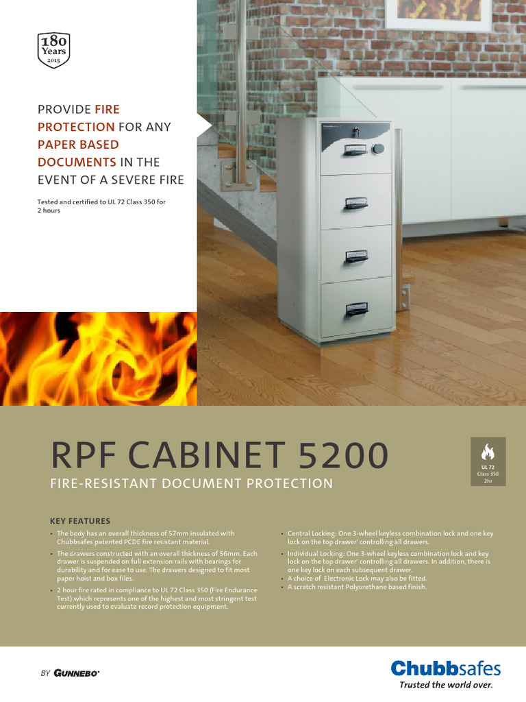 018 RPF Cabinet 5200 Series | PDF