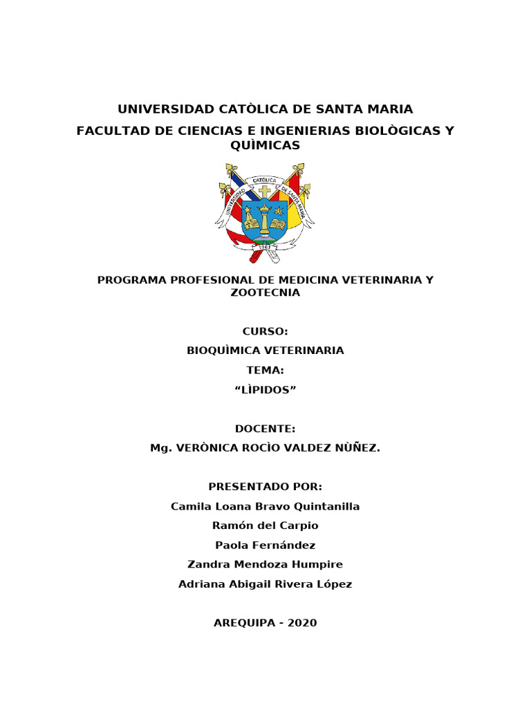 Informe Finalizado 2da Fase . | PDF | Lipoproteína | Triglicéridos