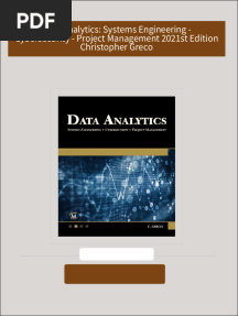 Complete Download Data Analytics: Systems Engineering - Cybersecurity - Project Management 2021st Edition Christopher Greco PDF All Chapters