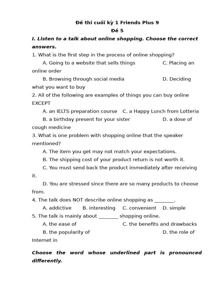 Test 5 | PDF