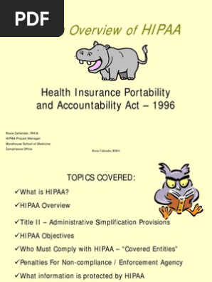 HIPAA Training