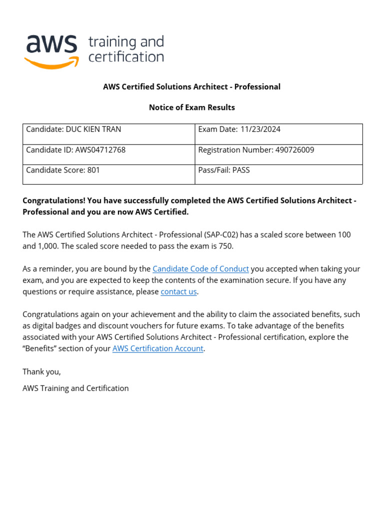 AWS Certified Solutions Architect - Professional | PDF | Information