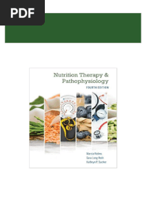 Instant Download (eBook PDF) Nutrition Therapy and Pathophysiology 4th Edition PDF All Chapters