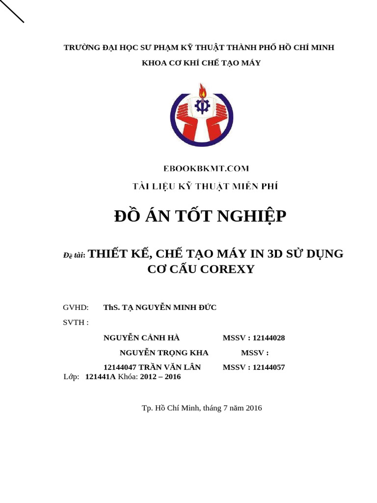 Trng Di Hc s Phm k Thut Thanh Ph | PDF