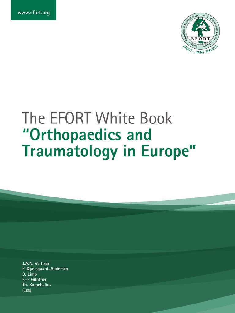 EFORT WhiteBook 2022 | PDF | Arthritis | Orthopedic Surgery
