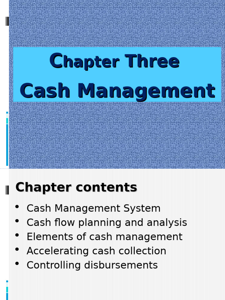 Cash Management Strategies for Businesses | PDF | Expense | Cash