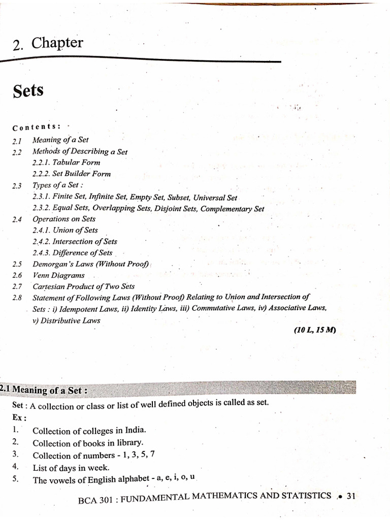 Unit 2 SET | PDF