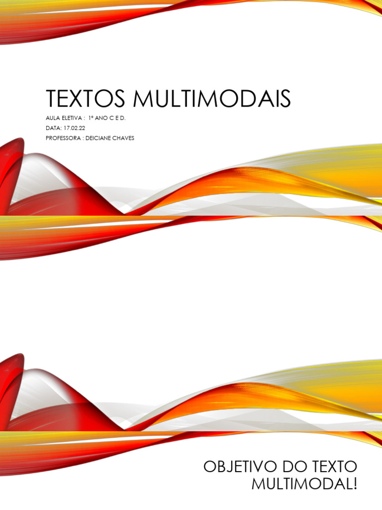 Habilidades para Ler Textos Multimodais | PDF