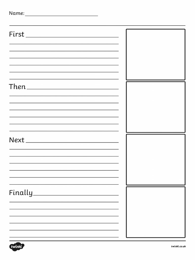 T L 857A Recount Writing Frames Narrow Lined | PDF