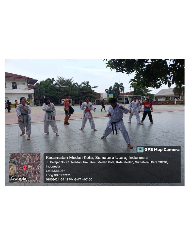 Kegiatan Ekstrakurikuler Karate Di Bulan Septembe Pdf