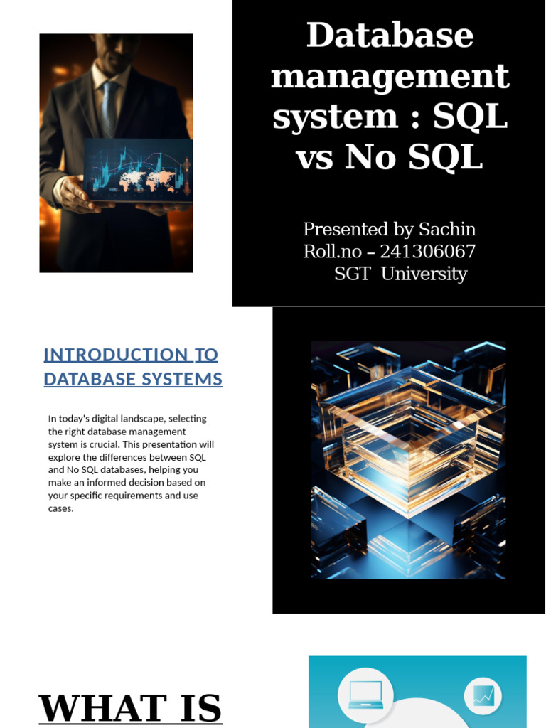 SQL Vs NO SQL | PDF