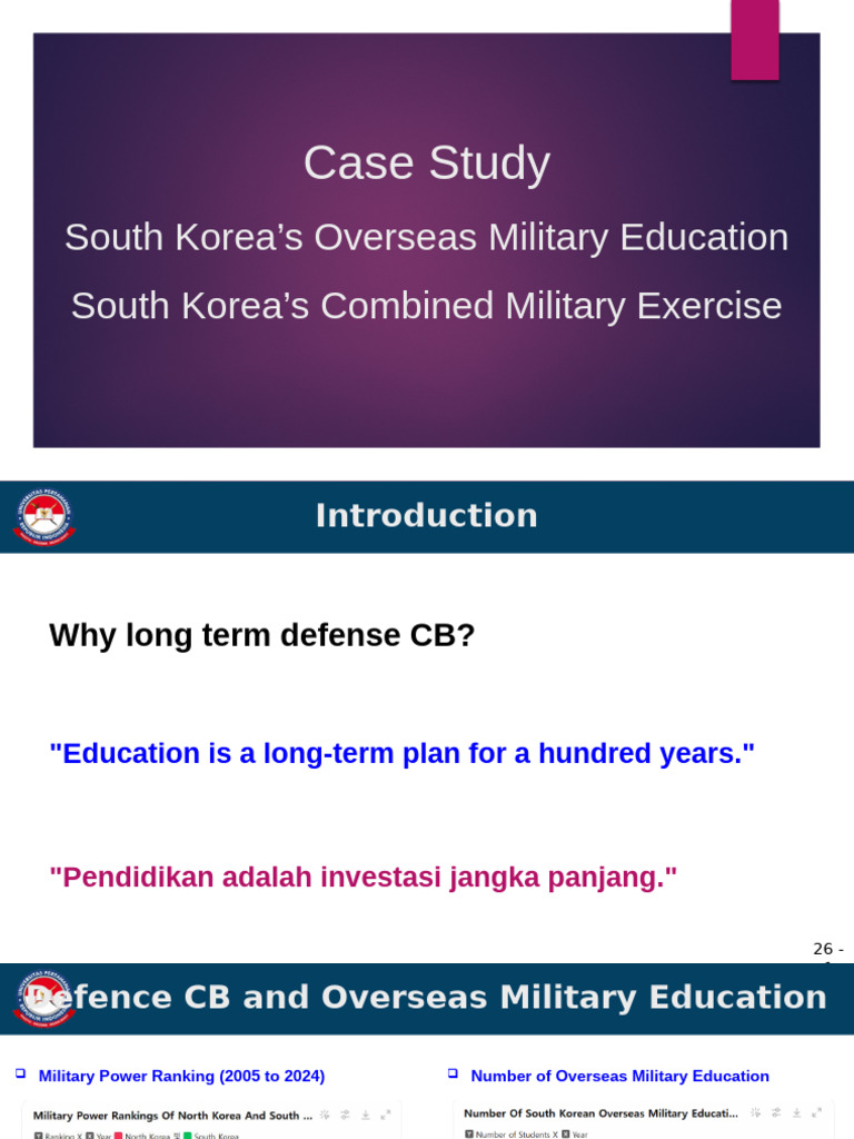 Case Study Korean Education System | PDF | Military | South Korea