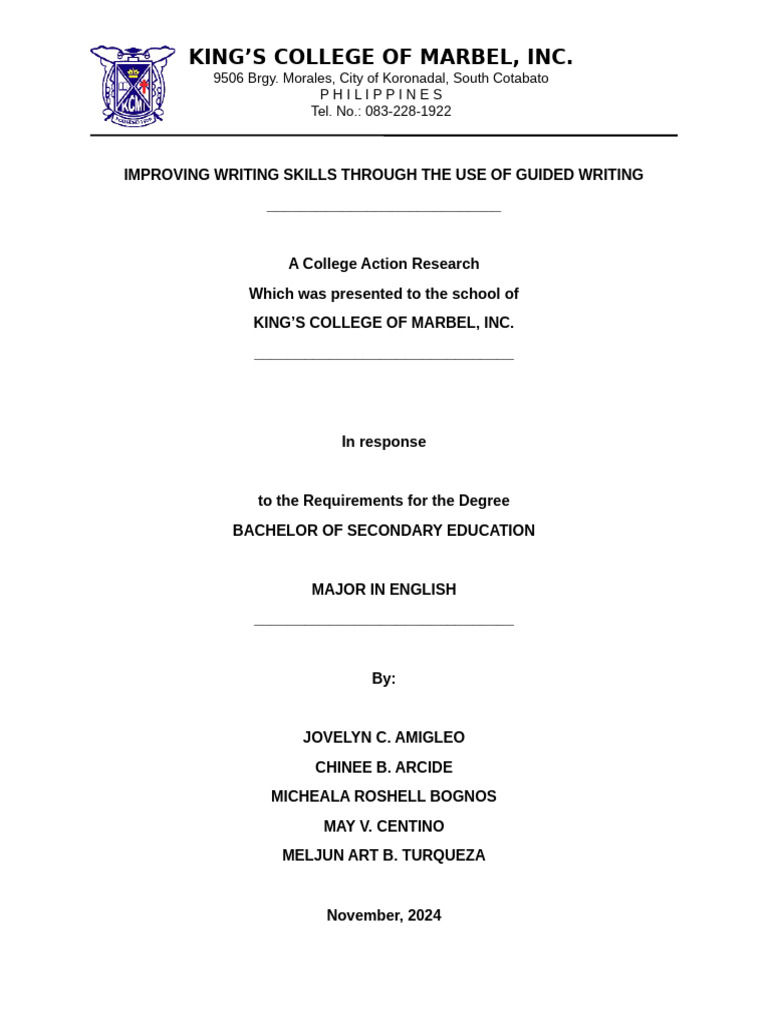 Enhancing Grade 9 Writing Skills in Filipino | PDF | Vocabulary | Thought