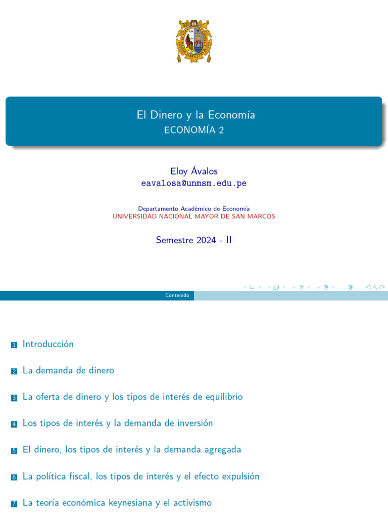 Dinero, Economía y Tipos de Interés | PDF | La política fiscal | Tasas ...