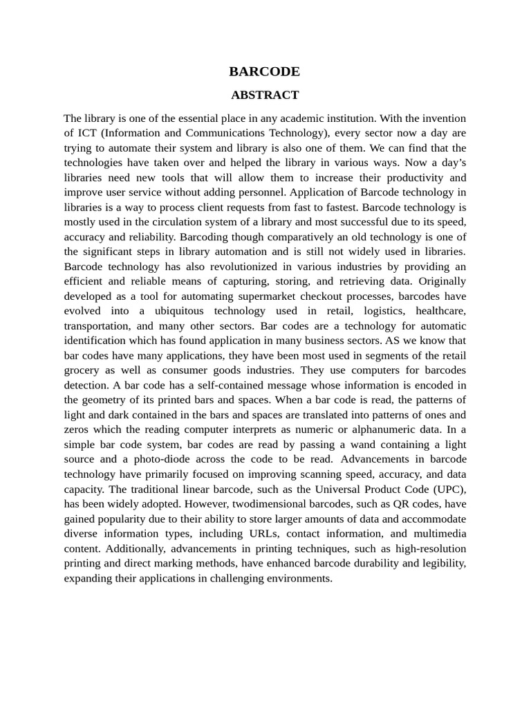 Barcode | PDF | Barcode | Image Scanner