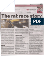 Rat Race-By Kiran Bedi