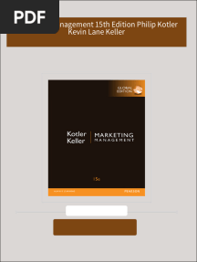 Marketing Management 15th Edition Philip Kotler Kevin Lane Keller 2024 Scribd Download