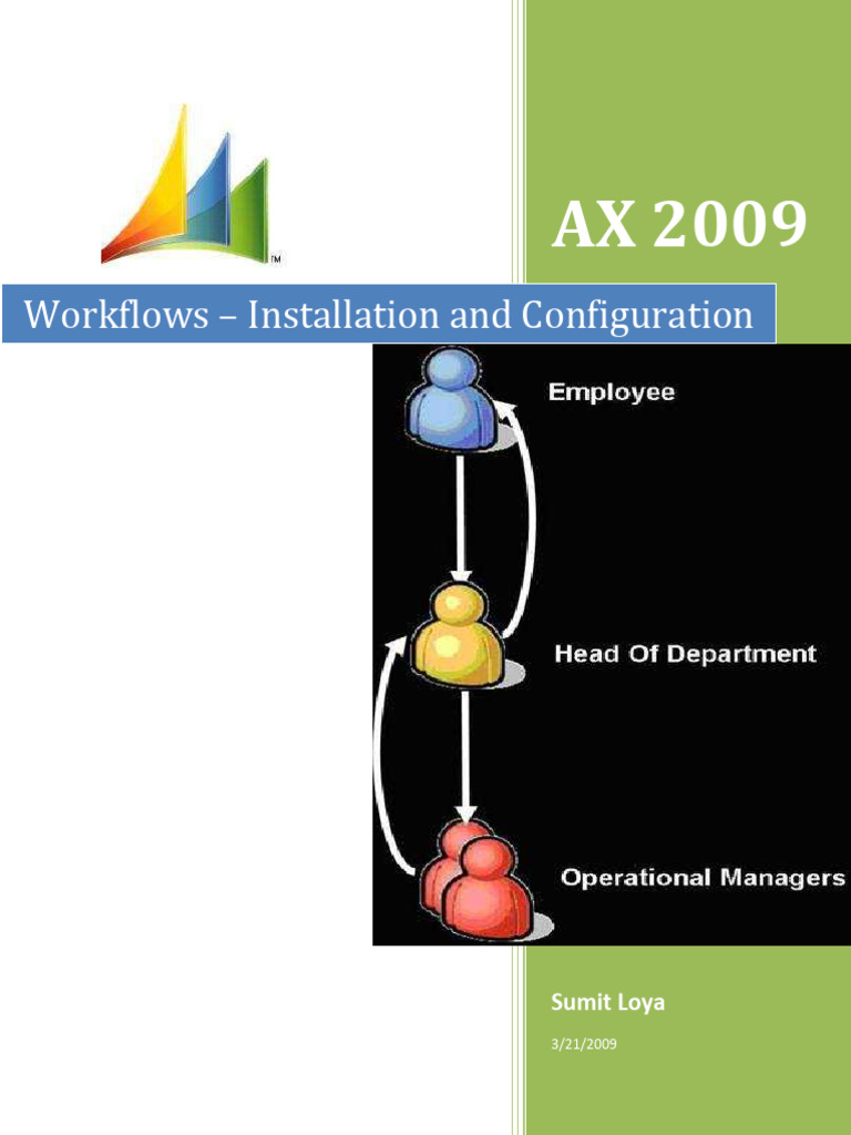 AX 2009 Workflow Installation Guide | PDF | World Wide Web | Internet & Web