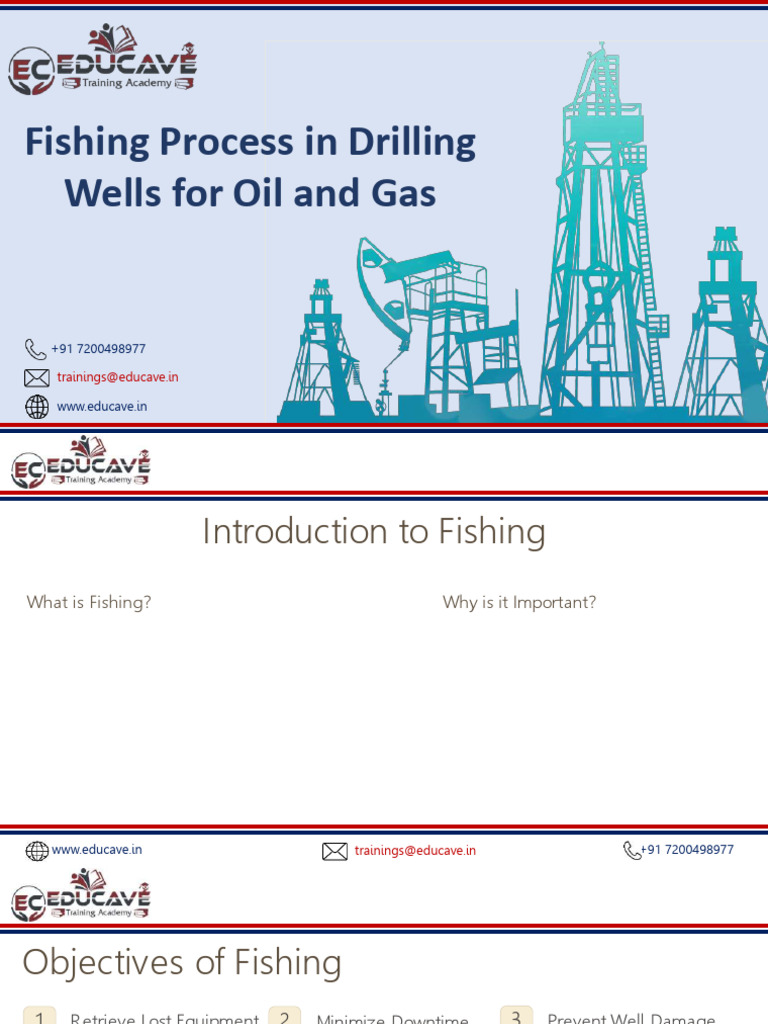 Fishing Process in Oil and Gas Drilling Wells | PDF | Oil Well | Casing ...