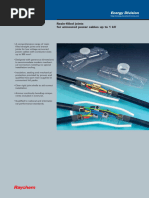 Catalogue Raychem Termination | PDF | Cable | Insulator (Electricity)