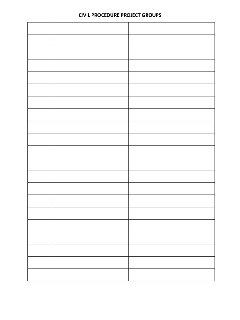 Project Groups and Names 2024 | PDF
