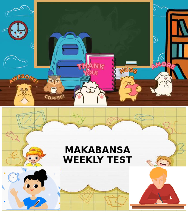 Weekly Test Overview | PDF