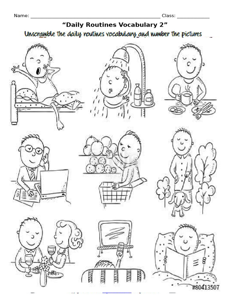 Daily Routines 2 | PDF