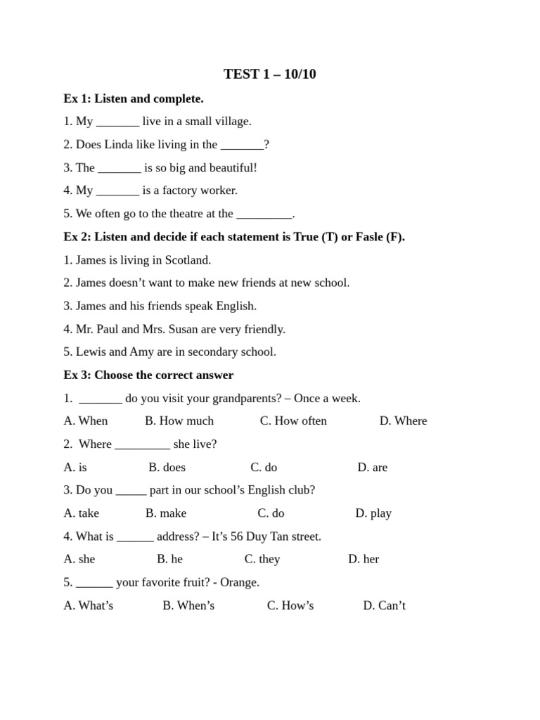 TEST 2 | PDF