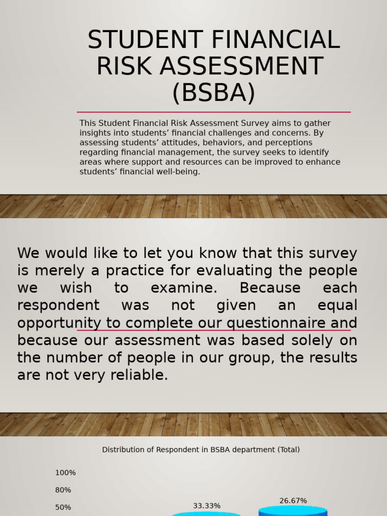 FINANCIAL RISK ASSESSMENT - PPTX 3b | PDF | Student Financial Aid In ...