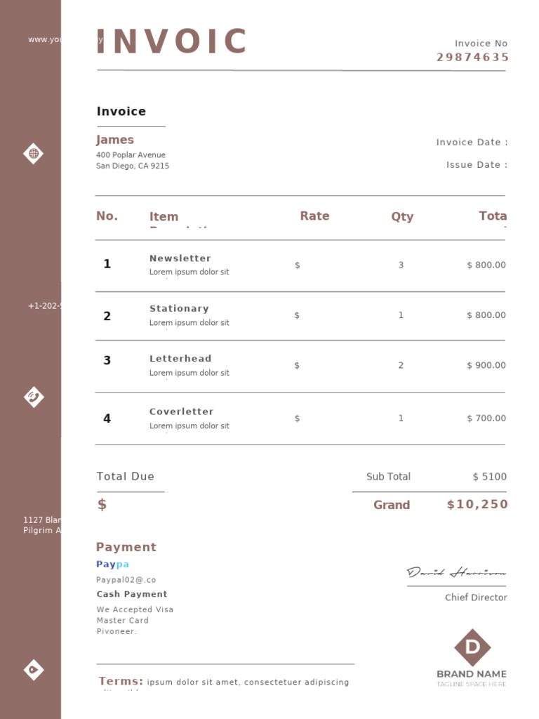 Invoice2222222 | PDF | Payments | Money