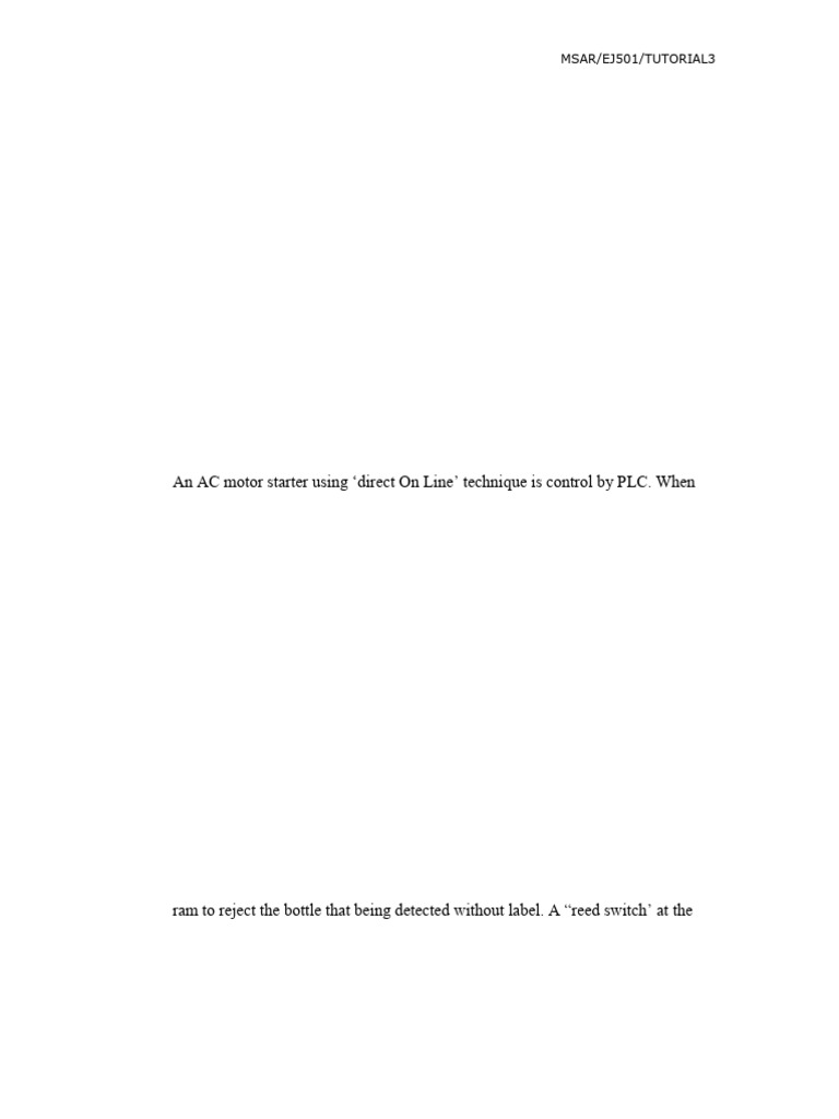 Tut 3 - Logic Application | PDF | Relay | Electricity