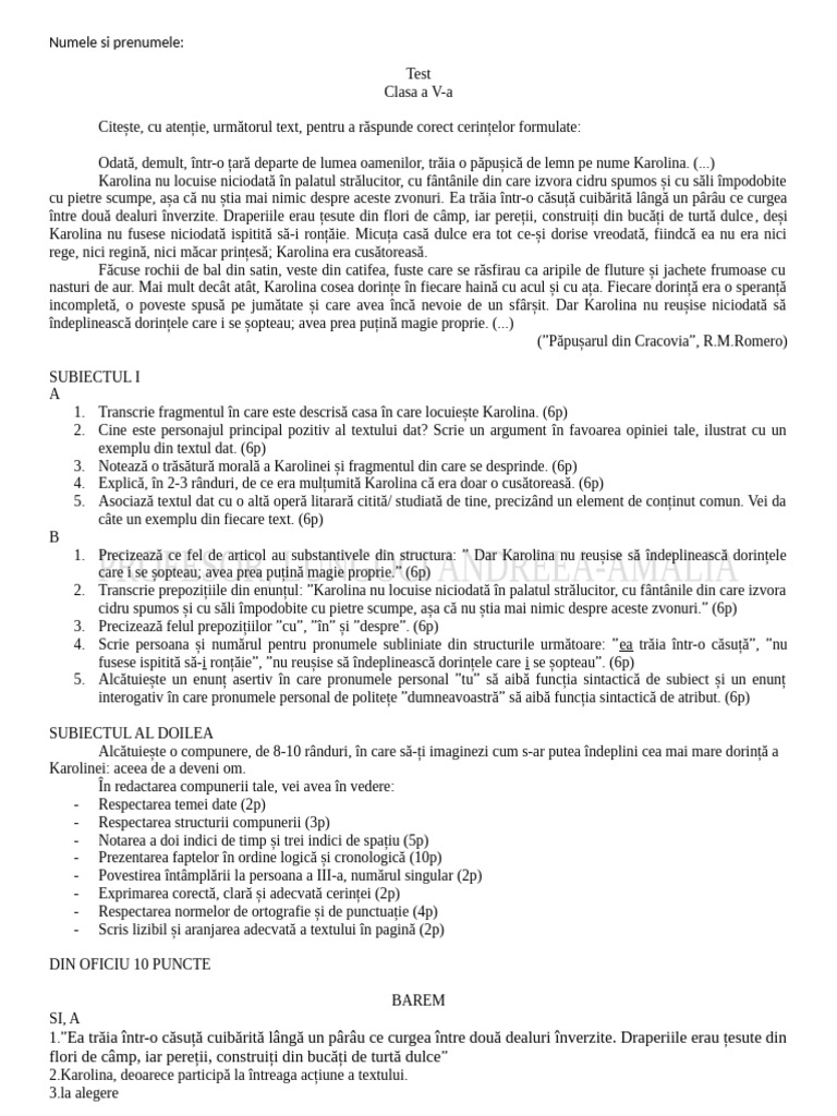 Test Cls 5 | PDF