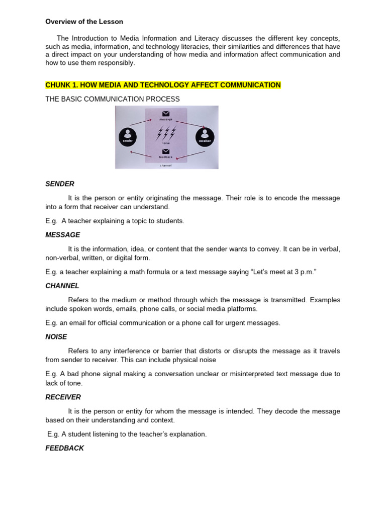 Understanding Media Literacy Concepts | PDF | Communication | Social ...