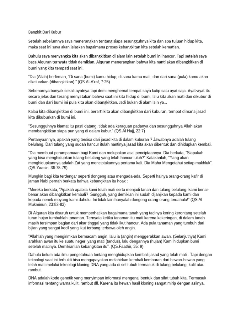 Bangkit Dari Kubur Pdf