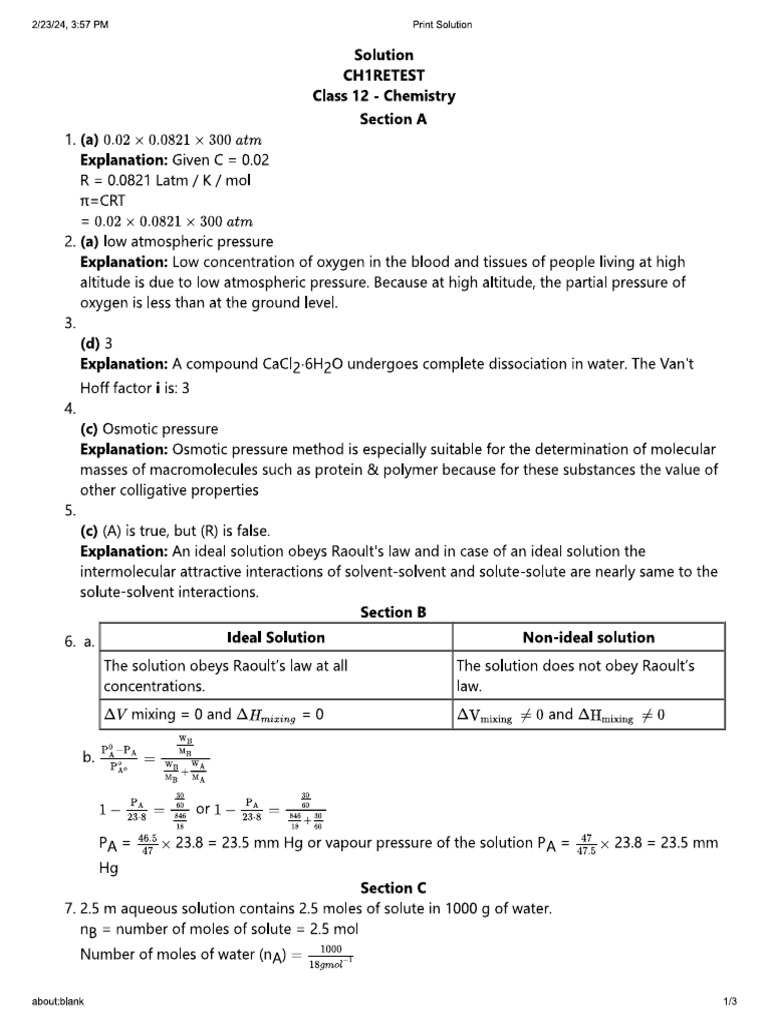 Ch1 Retest Soln Pdf