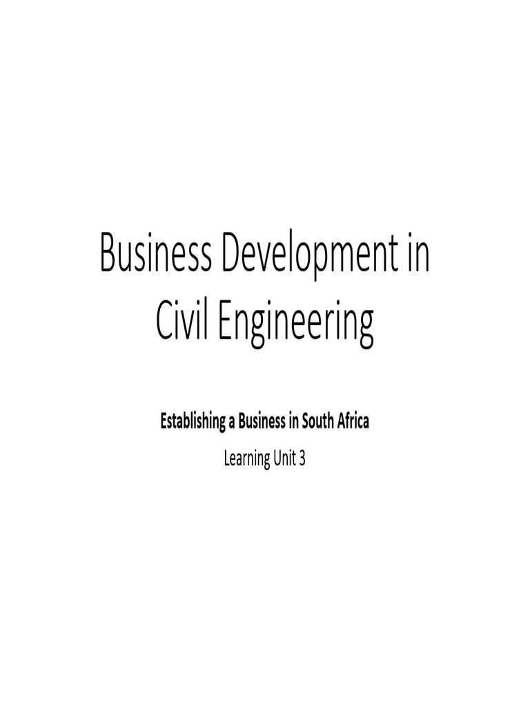 Business Development Learning Unit 3 | PDF | Occupational Safety And ...