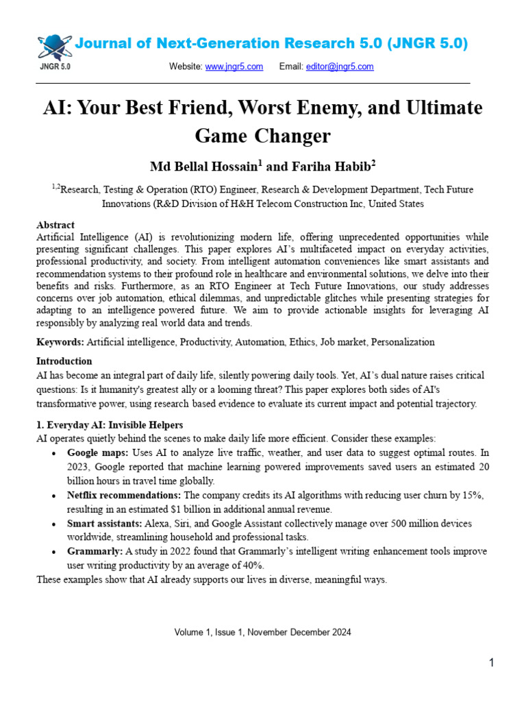 Ai your best friend worst enemy and ultimate game changer pdf