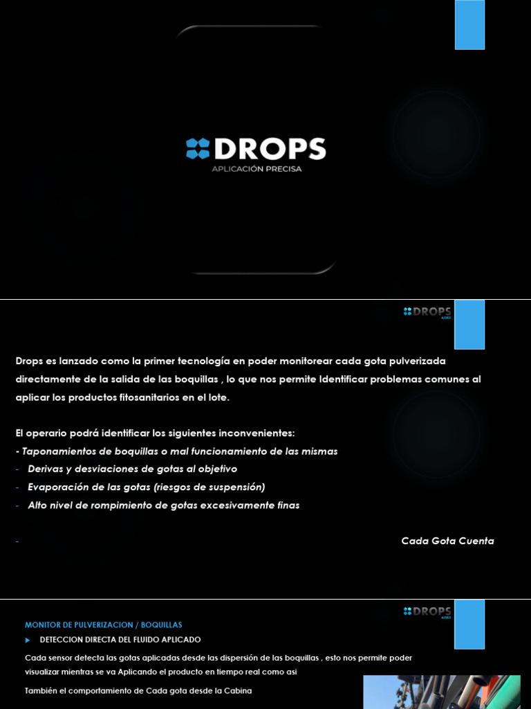 Aplicacion Precisa DROPS Julio 2024 | PDF