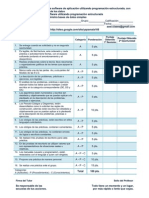 Modulo I Lista de Cotejo