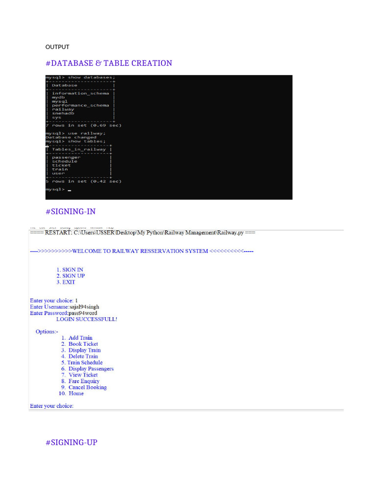 Train Booking System Guide | PDF