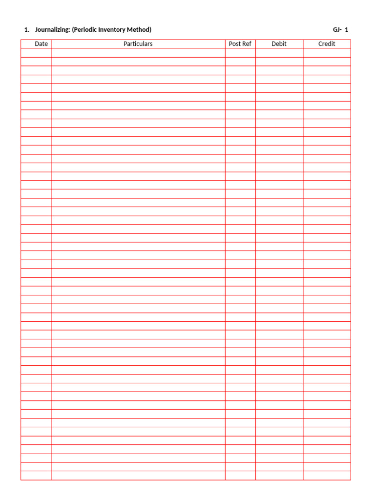 Journal Entries and Financial Statements | PDF | Debits And Credits ...